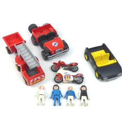 Lot de personnages et voitures Playmobil - Photo 0