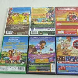 DVD - Lot de 6 DVDs de films d'animation - Photo 1