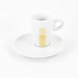 6 tasses à café en porcelaine, Malongo, et leur soucoupe - Photo 1
