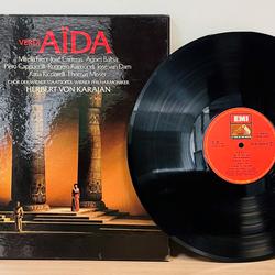 vinyles de verdi aida - Art déco, vintage, ancien, musique - Photo 1