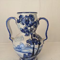 Vase en céramique Italienne - style rétro  - Photo 0