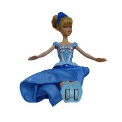 Barbie princesse Cendrillon robe virevoltante - Barbie Mattel  - Photo 1