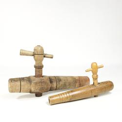 2 robinets de barrique en bois - Photo 0