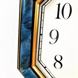 Horloge octogonale - aaf quartz esprit vintage élégant - Photo 1