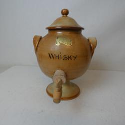 Fontaine à Whisky en Grès Vintage avec Anses - Photo 0