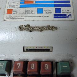 Ancienne Calculatrice Mécanique des Années 50 OLYMPIA - OLYMPIA  - Photo 1