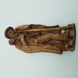 Statuettes en bois vernis - Accroche clefs - - Photo 1