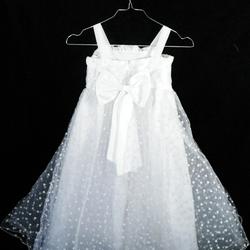 Robe Fille Blanche T 6 Ans. - Photo 1