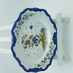 Assiette décorative - Céramique émaillée - Année 70  - Photo 0