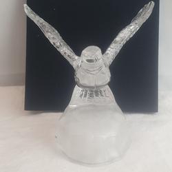 Statuette oiseau en verre 13cm - Photo zoomée