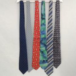  1 Lot de 6 cravates 100% soie  - Photo 0