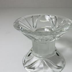 Bougeoir en cristal vintage  - Photo 0