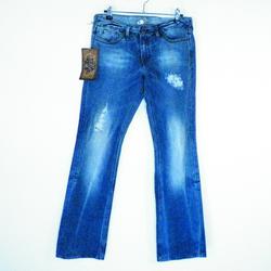 Jeans Femme Bleu LE TEMPS DES CERISES Taille Estimée 38. - Photo 0