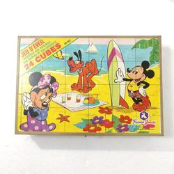 Puzzle - Disney - 24 cubes - France Jouets  - Photo 0