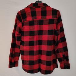 Chemise épaisse rouge à carreaux H&M 12a - Photo 1