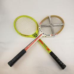 Lot de 2 raquettes de tennis en bois Super + Donnay + serre cadre Zephyr - Donnay  - Photo 0
