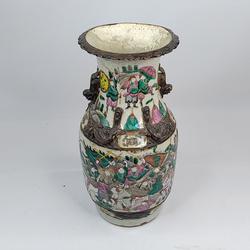 Grand Vase chinois -époque Qing-  - Photo 0