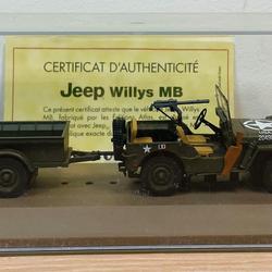 Voiture de collection - ancienne voiture - jeep willys MB  - Photo 0