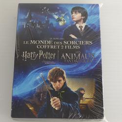 Le monde des sorciers coffret 2 films - Harry Potter l'école des sorciers + Les animaux fantastiques - Photo 0
