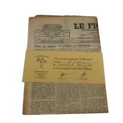 Journal Le Figaro-Exemplaire authentique d'époque-1925 - Photo 1