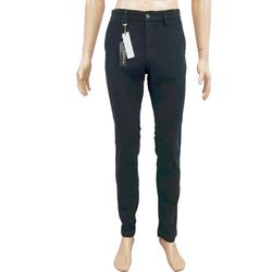 Neuf & étiquette Pantalon Chino Monoprix T 38 en velours côtelé vert sombre - Photo zoomée
