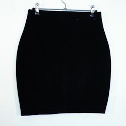 Jupe Vintage Noire Taille Estimée 34. - Photo zoomée