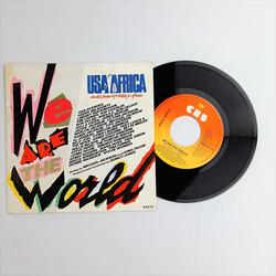 "We are the world" - USA for africa - Vinyle 45 tours - Photo 0