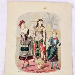 Lot De 18 Illustrations - Le Salon De La Mode (1880)  - Photo 0