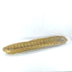 Grande corbeille à pain en Osier/Rotin (82cm) - Déco naturelle  - Photo 0