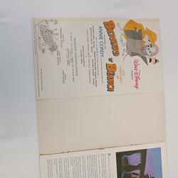 Livre vinyle 45 tours "Les aventures de Bernard et Bianca" Walt Disney  - Photo 1
