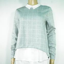 Pull Femme Gris/ Blanc FB SISTERS T S. - Photo 0