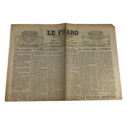 Journal Le Figaro-Exemplaire authentique d'époque-1925 - Photo 0