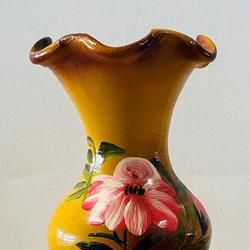 Vase en poterie vernie artisanale - Photo 0