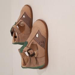 Chaussures pour garçons "Daniou" Aster, beige et vert, pointure 19 - Photo 1