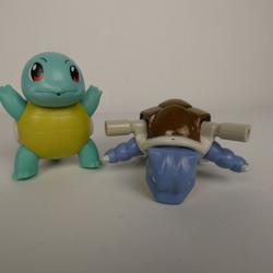 Pokémon - lot de 2 figurines 8 cm - Carapuce et Tortank - Mac Donald's - Photo 0