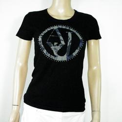 T-Shirt Femme Noir ARMANI JEANS Taille Estimée S. - Photo 0