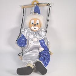Grand pantin clown marionnette  - Photo 1