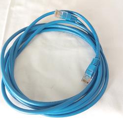 Câble Ethernet RJ45 bleu (2 m) - Photo 0
