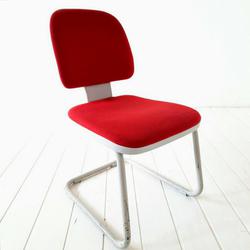Chaise de  bureau rouge  - Photo 0
