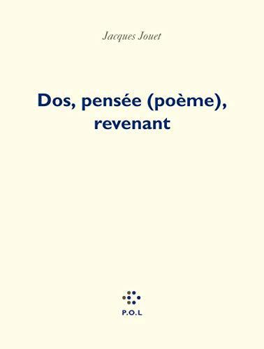 Dos, pensée (poème), revenant - Jouet,Jacques - Photo 0