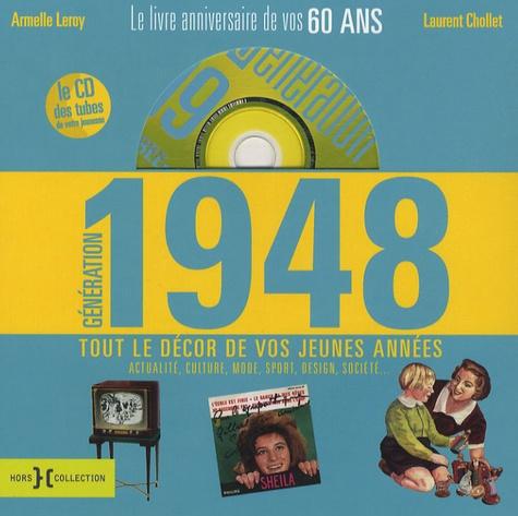 Génération 1948. Le livre anniversaire de vos 60 ans, avec 1 CD audio - Photo 0