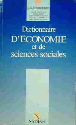 Dictionnaire d'économie et de sciences sociales - Photo 0