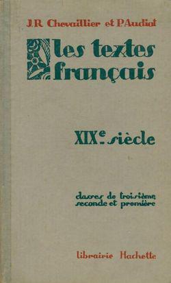 Les textes français XIXe. Classes de 3e, seconde et 1ère - Photo 0