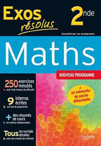 Maths 2de, exos résolus - Photo 0