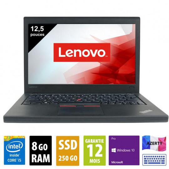 Lenovo Thinkpad X260 - 12,5 pouces - Core i5-6300U@2.40GHz - 8Go RAM - 250 SSD - WXGA (1366x768) - Windows 10 Pro - Photo 0