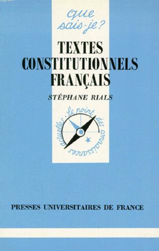 Textes constitutionnels français. 13e édition - Photo 0