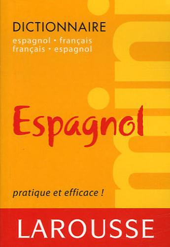 Mini dictionnaire espagnol-français et français-espagnol - Photo 0