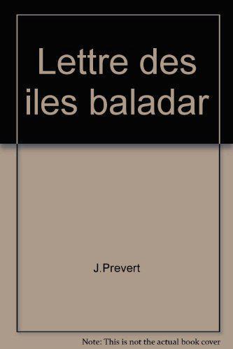 Lettre des iles baladar - Jacques Prevert - Photo 0