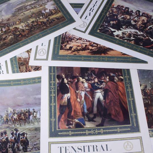 11 Planches en couleurs des victoires de Napoléon, des laboratoires Dausse - Photo 1