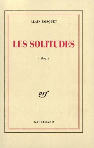 Les Solitudes - Bosquet,Alain - Photo 0